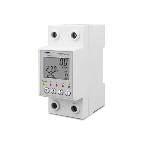 Disyuntor resellable 63A detiene sobrecargas de voltaje y corriente 2