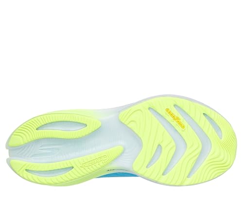 Skechers Skechers Women's Aero Spark Running Shoe, Blue/Lime, 8