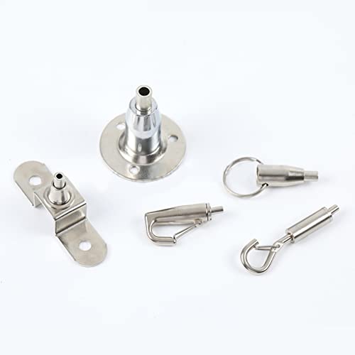 Image of Wire Rope Hook Picture Hanging Hardware Accessories For Paintings Billboards Wire Clamps Pull Code Ceiling Code Fixed