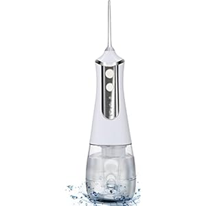 Water Flosser voor Bretels Douche Kinderen – Draadloze Water Flosser Monddouche Tanden Bleken, Water Flosser Draadloze USB Oplaadbare Draagbare, Water Flosser