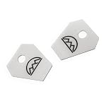 Ceramic Ferro Rod Strikers, Super Hard & Durable Zirconia, 2-Pack