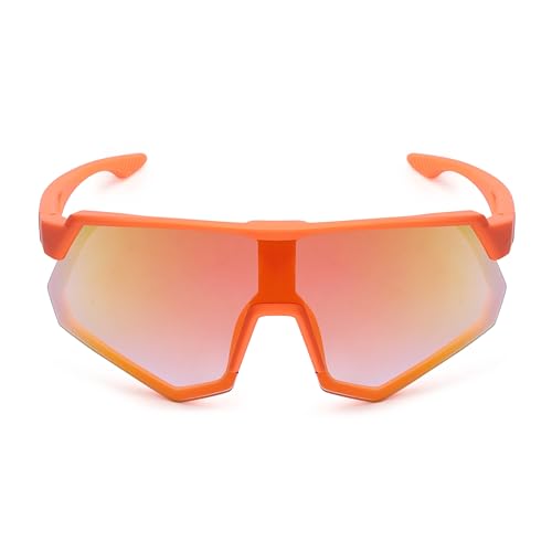 Image of Dervin UV Protected Non-Polarized Sports Sunglasses for Men & Women Driving Cycling Fishing Cricket Sunglasses