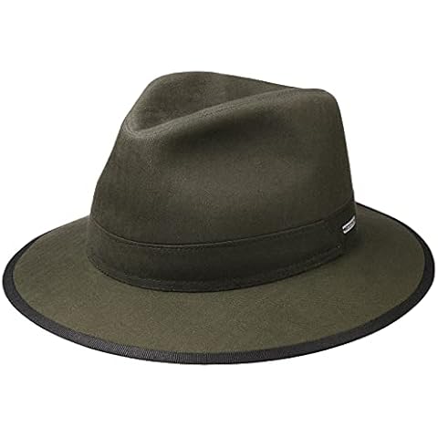 Stetson Sombrero Persaro Cotton Traveller de algodón con forro Cover