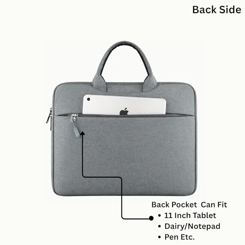 Image of Tabelito Basic 14 Inch Laptop Bag Sleeve Cover with Box for 14-inch laptops HP /Dell /Accer /Apple /Asus /Lenovo /Ultrabook /Razer Etc.Grey 14 INCH