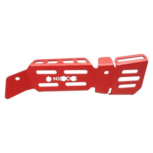 Protection silencieux moto rouge pour équiper votre XR650L en road trip