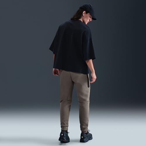 Nike Tech Men's Fleece Joggers (Cave Stone/Black)4