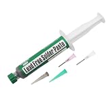 Sookolr Sn42Bi58 No-Clean Solder Paste, 138°C Low Melting Point Lead Free Solder Paste, Liquid Electronic Solder for IC/PCB/BGA/SMD Repair