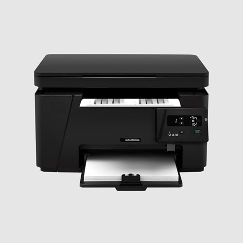Image of Printer Laser Jet Pro MFP M126A Printer, Copy, Scan, Hi Speed USB 2.0, Free with Data Cable Up to 21 ppm, 150-sheet Input Tray, 100-sheet Output Tray, 8000 Page Duty Cycle Black and White