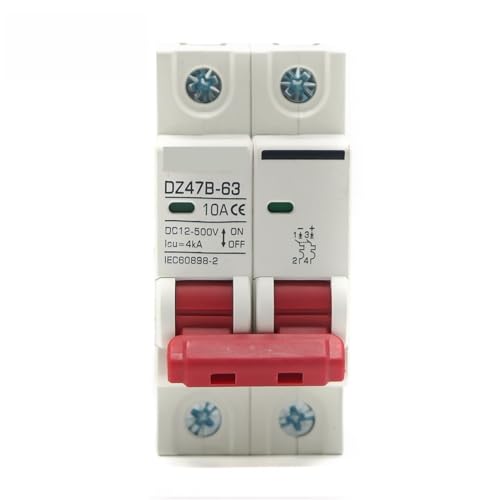 Mini disjoncteur DZ47 DC pour éviter les surcharges de batterie 36V 48V