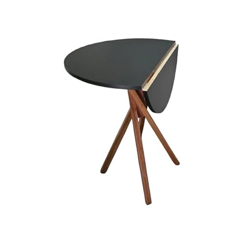 Mesa De Jantar Multiuso Retrátil Redonda Estilo Industrial