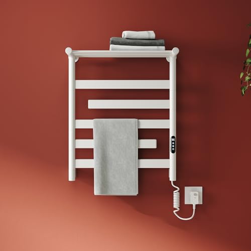 SONNI Tuya Electric Towel Rail with Heated Shelf 660 x ...