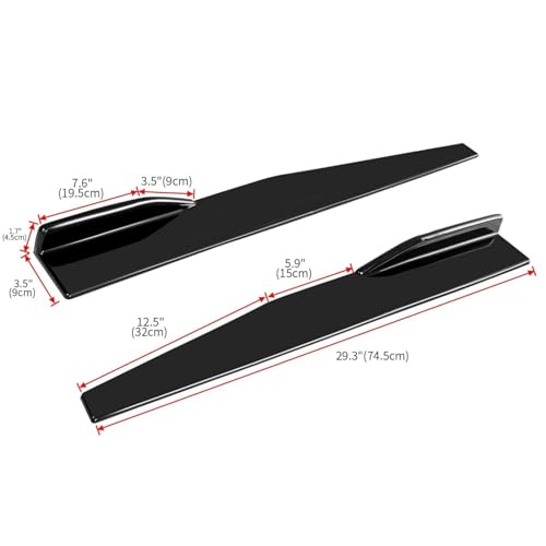 AUTOMASH Car Side Skirt 75 CM for Baleno 2025-2026 Pack of 2 - Image 4