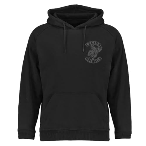 ProTexDruck Textilhandel Viking Legion Hoodie, black, L