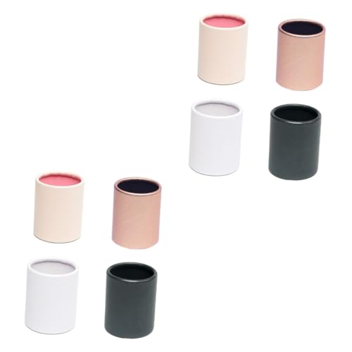 8 Pcs Câlin Seau Papier D'Emballage De Fleurs Présent Cylindre En Carton Fleurs Rondes Présent Stockage Papier Bouquets Pour Mariage Petit Cylindre En...
