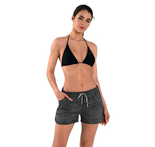 Actleis Womens Swim Shorts UPF50+ Board Shorts Quick Dry Beach Shorts Drawstring Sports Summer Bottom