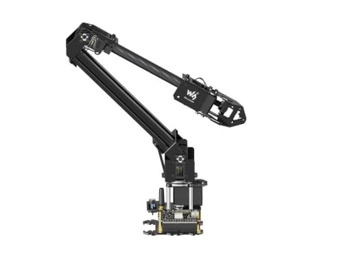 Waveshare Robotic Arm Kit, Desktop Robot Kit, High-Torque Serial Bus Servo, Based On ESP32, 4-DOF, Supports Flexible Expansion and Secondary Development, Wireless Control