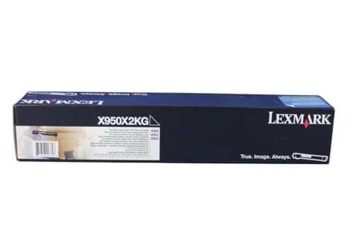 Toner Noir Lexmark X950X2KG 38000 Pages Haute Capacité X 952 DTE