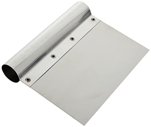 Pentole Agnelli Pasticceria e Pizza Raschia, Rettangolare, Acciaio Inossidabile, Bianco, 16 x 16 cm