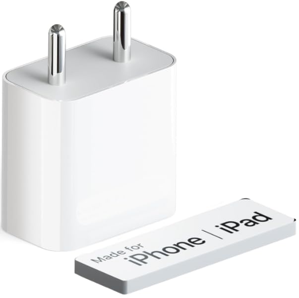 Image of HANYCONY 20W USB-C Fast Adapter for iPhone 16 15 14 13 12 11 Series | Original Type-C PD 3.0 | BIS Certified | Original Charging for Lightning-Speed (Support Upto 27W) |No Cable