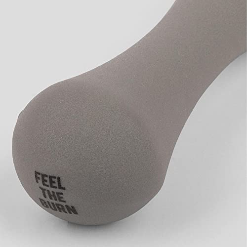 Phoenix Fitness RY927 Neoprene Dumbbell Weight for Home and Gym Fitness Exercise Workout Training for Arms and Hands, Single, 1.5KG, Grey - Image 7