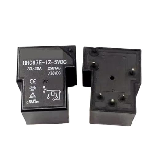 Relais 5V DCV5 HHC67E-1Z-5VDC avec commutation haute puissance 30A