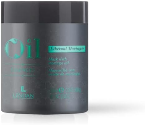 LendanMoisturizing Hair Mask - Moringa Ethernet Mask - 500ml - for Heavily Damaged Hair - with Moringa Oil - Hydrates, Nourishes and Rejuvenates Hair - Reduces Breakage