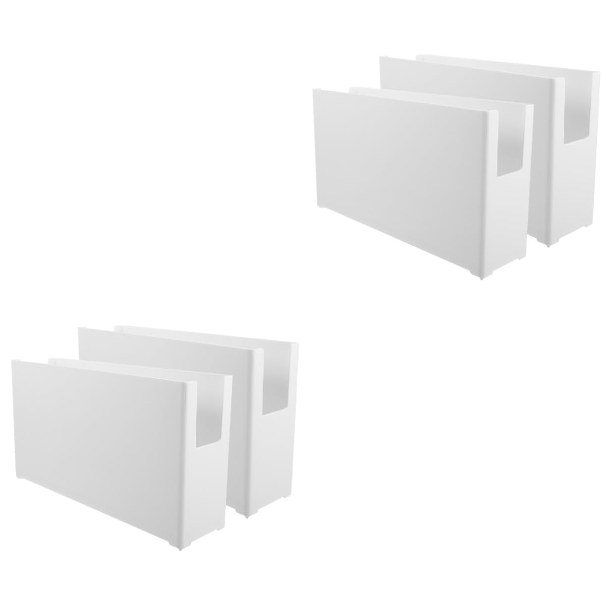 Operitacx 4pièces Organisateur De Bureau Étagères De Rangement pour Documents Fichiers Et Pratique pour Bureau Et Salle De Classe