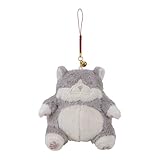 りぶはあと 御守りマスコット ねこ肯定感 はちわれのかつお (全長約9cm) 御守り 猫 癒し 小さい 47727-73