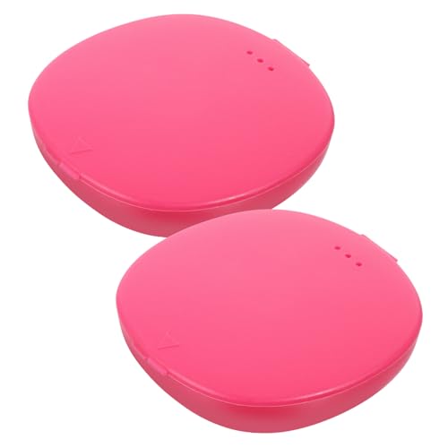 Holibanna Caja de Silicona para Copas 2 Piezas Estuche Portátil Resistente a Altas para Organizador Multifuncional para Mujeres