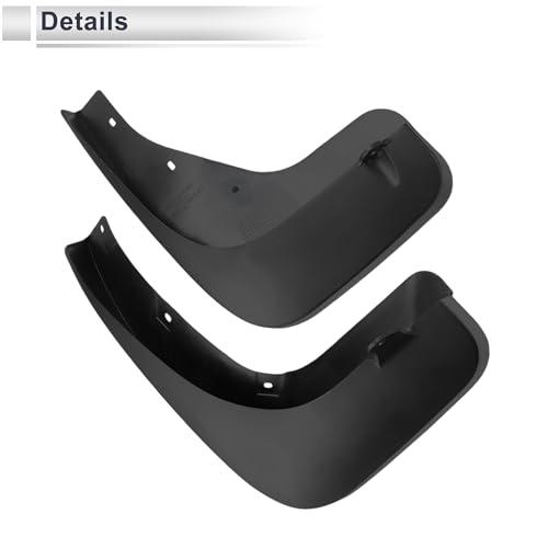 Image of X AUTOHAUX Front and Rear Mud Flaps Splash Guards for Infiniti FX35(QX70) 2009-2018 Mud Guards W /Mount Accessories 1 Set