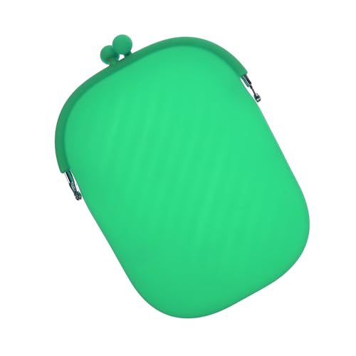 1pezzi Portamonete Silicone Multifunzionale Con Cerniera Per Monete e Carte Piccolo e Pratico Per Viaggi e Shopping