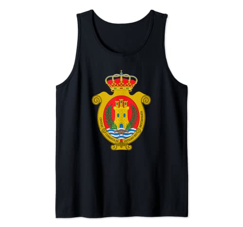 Algeciras Escudo de Armas Bandera orgullo nacional Regalo Camiseta sin Mangas
