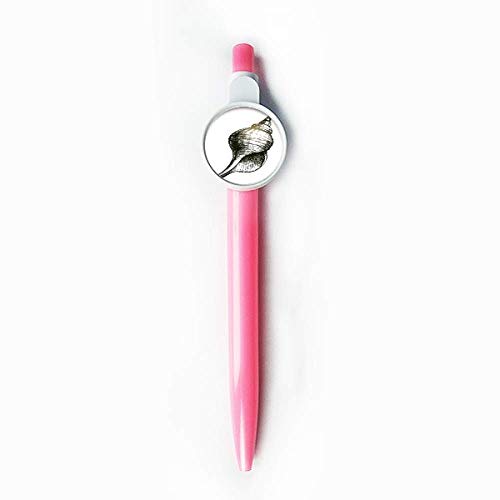 Stylo à bille rétractable escargot bleu pour carnet et bureau