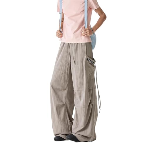Men's Pants Workwear Ice Silk Lightweight Loose Couple Style Summer Casual Long Pants for Men2
