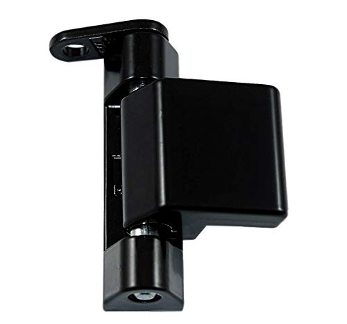Preisvergleich Produktbild Hautau Fensterschloss / Fenstersicherung / Türsicherung / Drehsicherung Euro-Safe braun (2 Stück) incl. SN-TEC Befestigungsmaterial