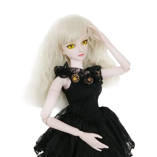 Eva Bjd Charm Spy Jimmy 1/3 Bjd Doll 24Inch Ball Jointed Dolls Figure + Full Set Accessories + Shoes + Hair + Clothes #TOP1