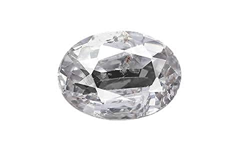 White Sapphire Stone Original Certified 12.25 Ratti Non-Treated Safed Pukhraj for Men & Women-image-5