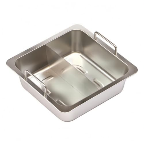 KiBcsLic Stabil Topf | Dreischichtig Kapselben, Hot-Pot-Topf, Unbeschichtet, Kartoffeltopf, für Induktionshd, Restaurant, 34CM, Geschmacksrichtungen