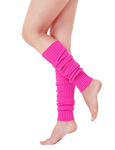 V28 DDLJ6091 Women Juniors 80S Eighty'S Ribbed Leg Warmers thumb #1
