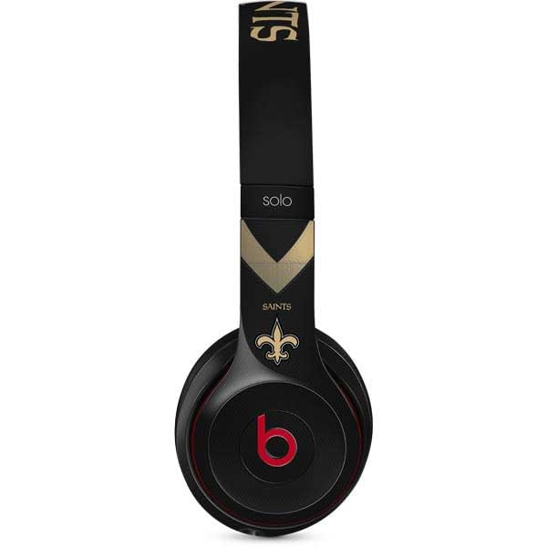 Skinit Decal Audio Skin Compatible with Beats Solo 3 Wireless - Officially Licensed NFL New Orleans Saints Team Jersey Design