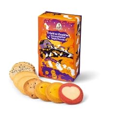 ハロウィン2025 ステラおばさんのクッキー 季節限定品 ハロウィンナイトパレード 8枚入り 1箱 手提げ袋付き クッキー お土産 プレゼント お返し パーティー 人気のサムネイル