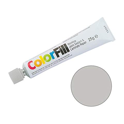 Unika ColorFill Laminate Worktop Joint Sealer Compound Repair Sealant (CF136 Titan) Cover