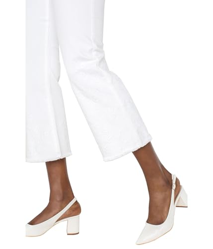 Liverpool Women's Gia Glider Crop Flare with Fray Hem4