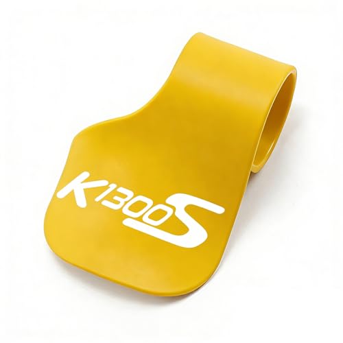 K1300S Poignée Guidon Moto avec Clip Accélérateur Jaune