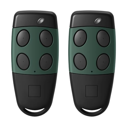 2PCS Telecommande Portail pour CARDIN S449-QZ4 Pré-codée 433 Mhz,4 Canaux Télécommande Ouverture Portail,Remplace le modèle TXQ4494P0
