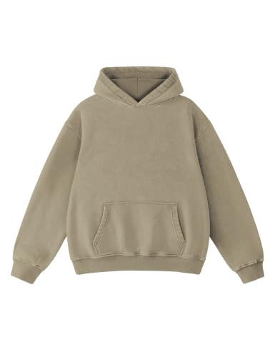 Image of Hatant Oversized Hoodie Sweatshirts for Men Couples Heavyweight Hoodies Pullover Vintage Mens Acid Wash Sweaters Clothes 2026