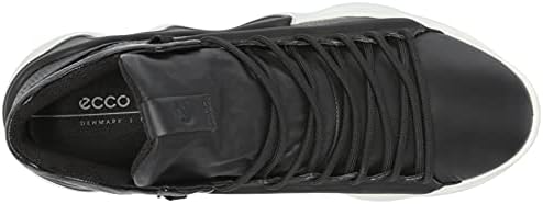 ECCO Women's ELO Bootie Sneaker, Black/Black, 10-10.5 | Image 4