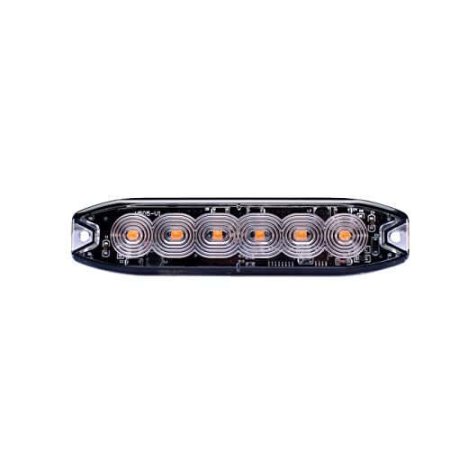 Marca: LED Martin LED-MARTIN Set risparmio di 2 moduli flash R65 SF6 – super piatto – 12 V 24 V – con omologazione ECE-R65 – adatto come flash anteriore, allarme antipolvere, impianto di allarme posteriore per auto,