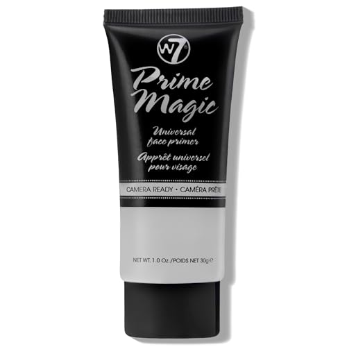 W7 Prime Magic Face Primer - Clear Makeup Base Priming Formula For Flawless Skin - Vegan Makeup