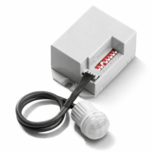 Detector de movimiento empotrado, 12 V, 24 V, apto para LED